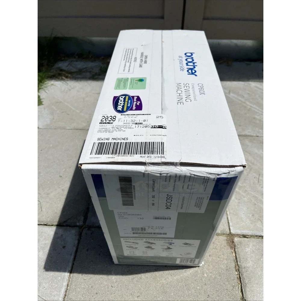 Brother cp60x computerized